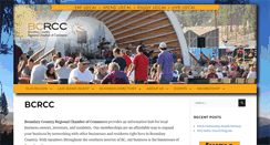 Desktop Screenshot of boundarychamber.com